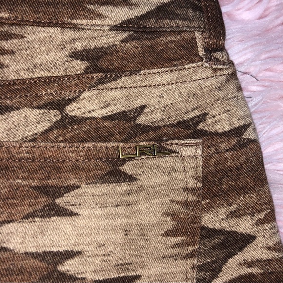 Ralph Lauren Aztec Pants Size 10 slimming straight - Picture 8 of 11